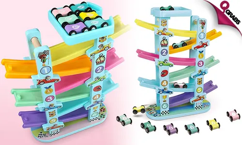 Ramp Racer with 6-Level Track for Kids!